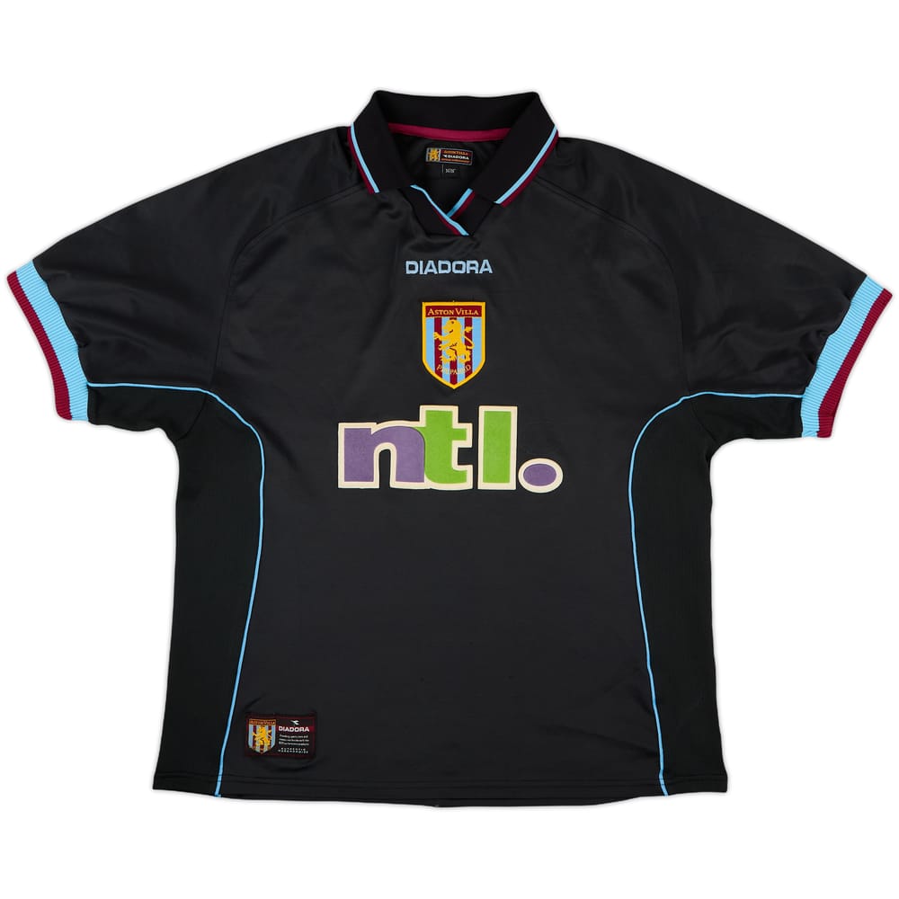 2000-01 Aston Villa Away Shirt - 4/10 - (XL.Boys)
