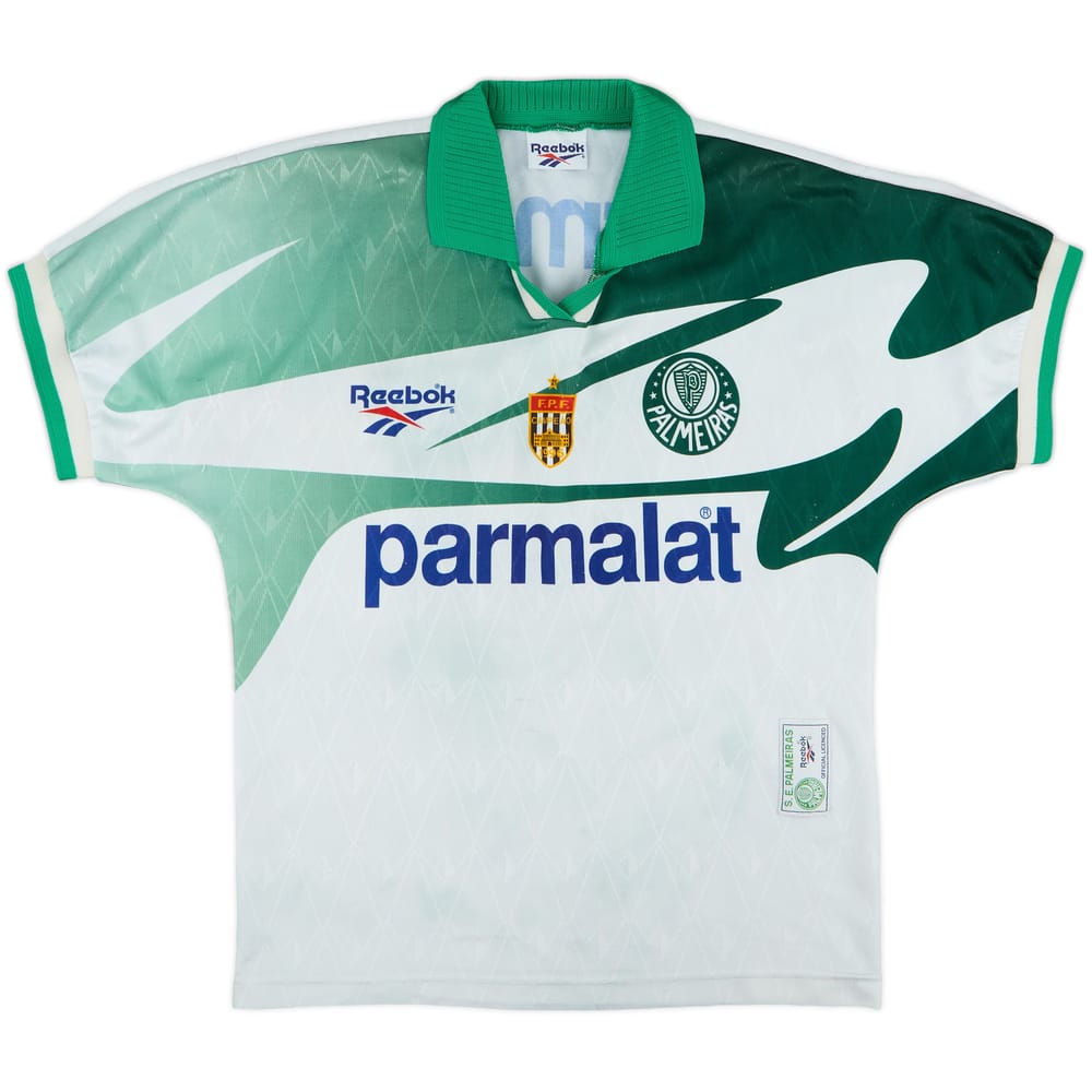 1996-97 Palmeiras Away Shirt #10 - 7/10 - (M)