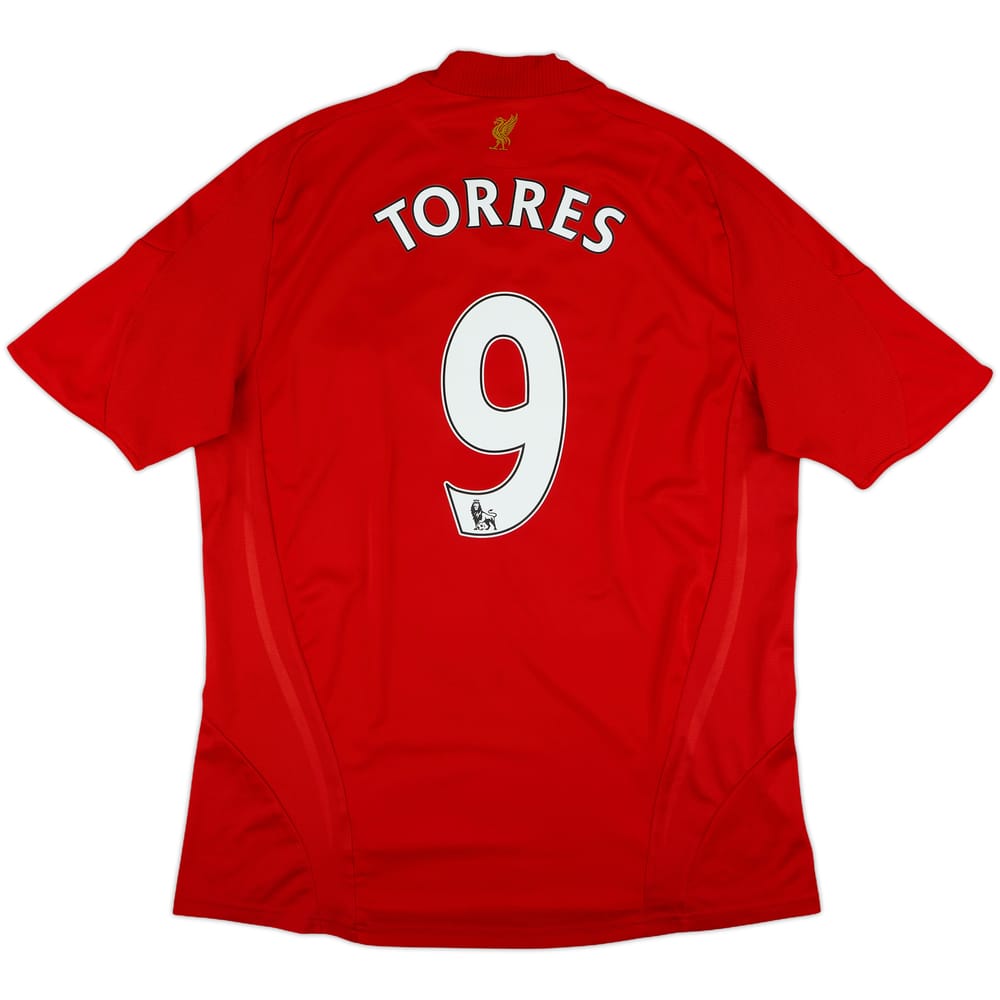 2008-10 Liverpool Home Shirt Torres #9 - 5/10 - (L)