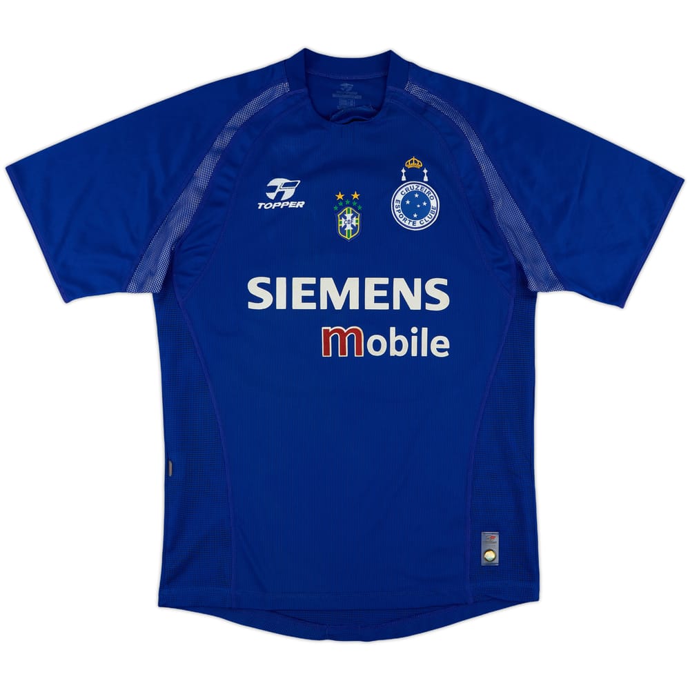 2004 Cruzeiro Home Shirt #7 - 6/10 - (S)