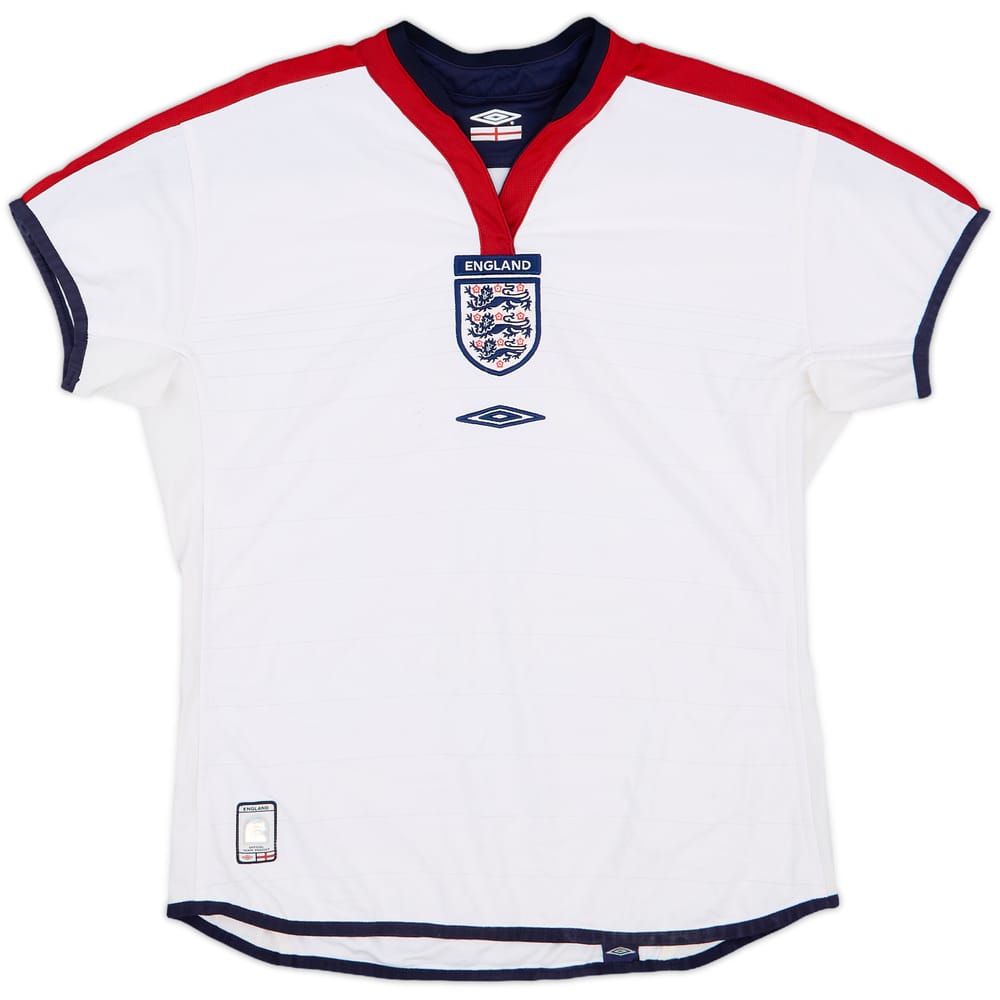 2003-05 England Home Shirt - 7/10 - (Women's L)