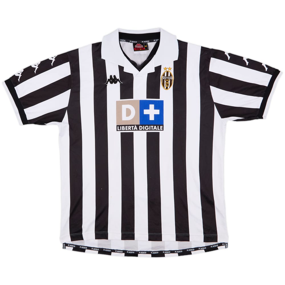 1999-00 Juventus Home Shirt 'Cosmos' - 6/10 - (XL)