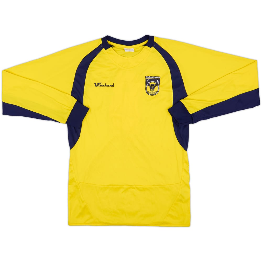 2000s Oxford United Youth Home L/S Shirt #8 - 9/10 - (S)