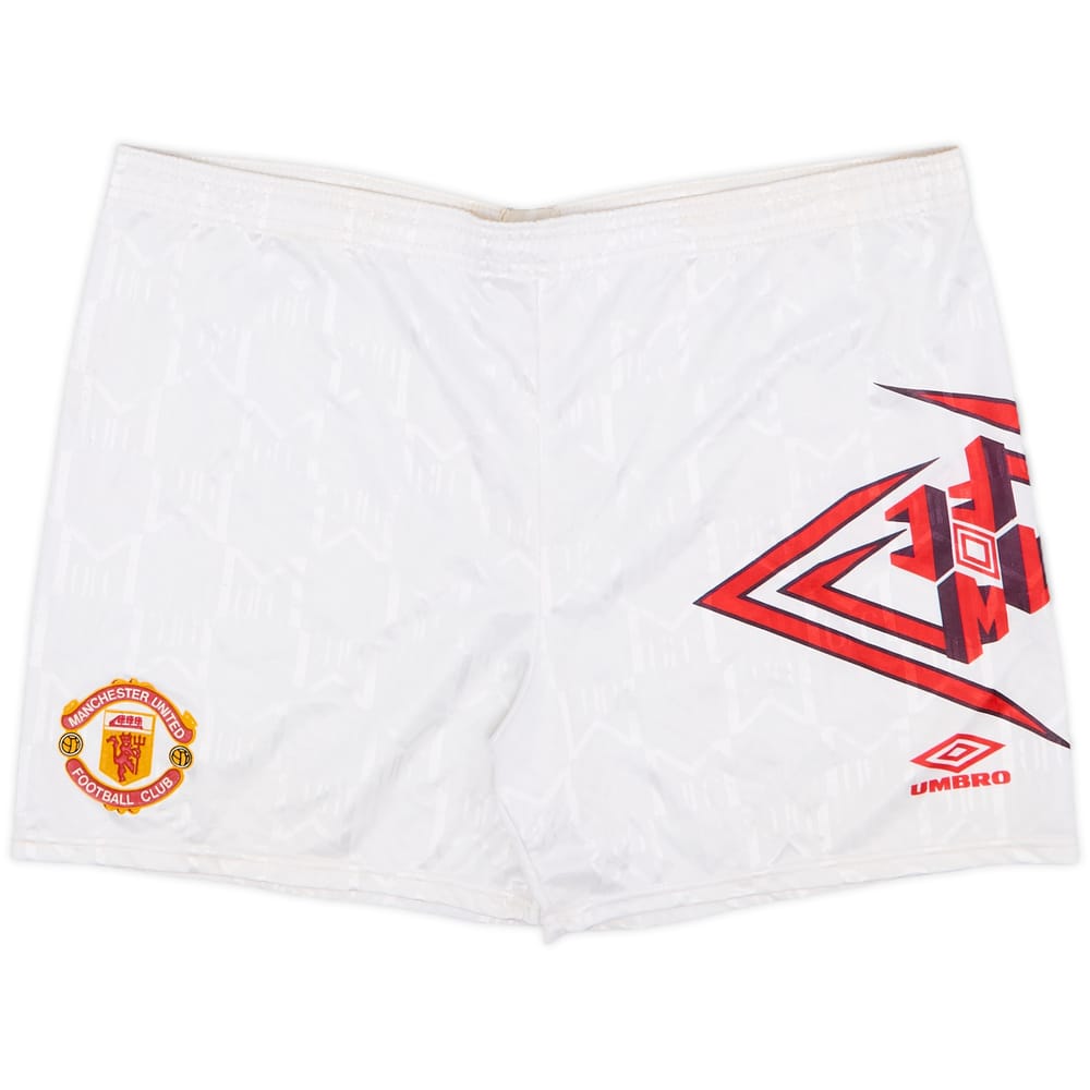 1992-94 Manchester United Home Shorts - 5/10 - (L)