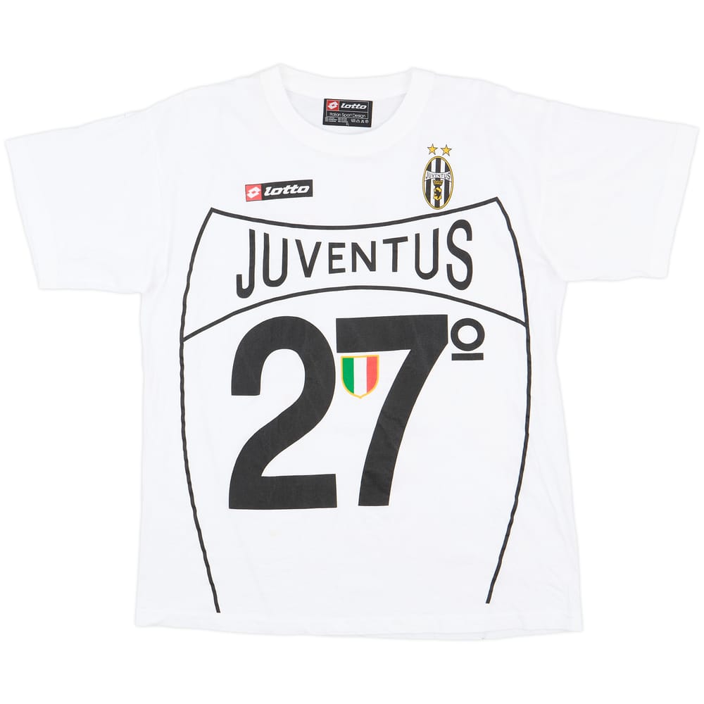 2001-02 Juventus Lotto Cotton Tee - 9/10 - (XL)