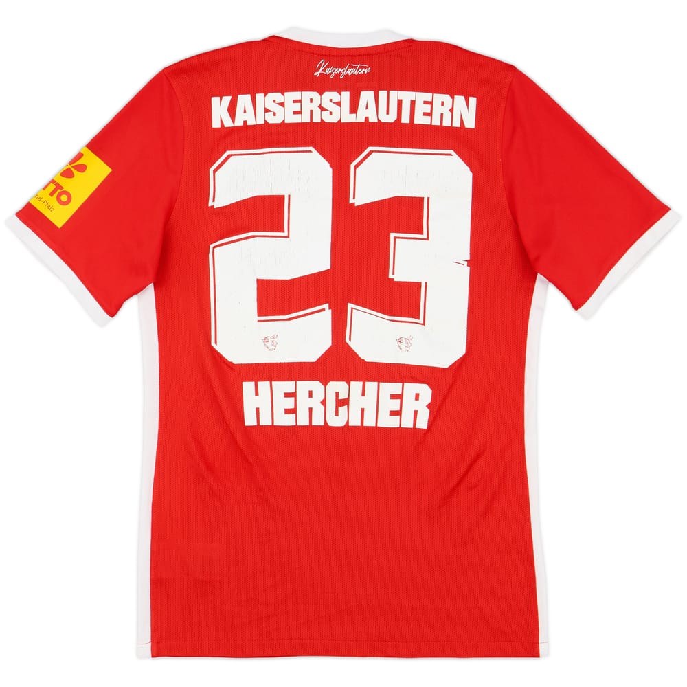 2022-23 Kaiserslautern Home Shirt Hercher #23 - 6/10 - (M)