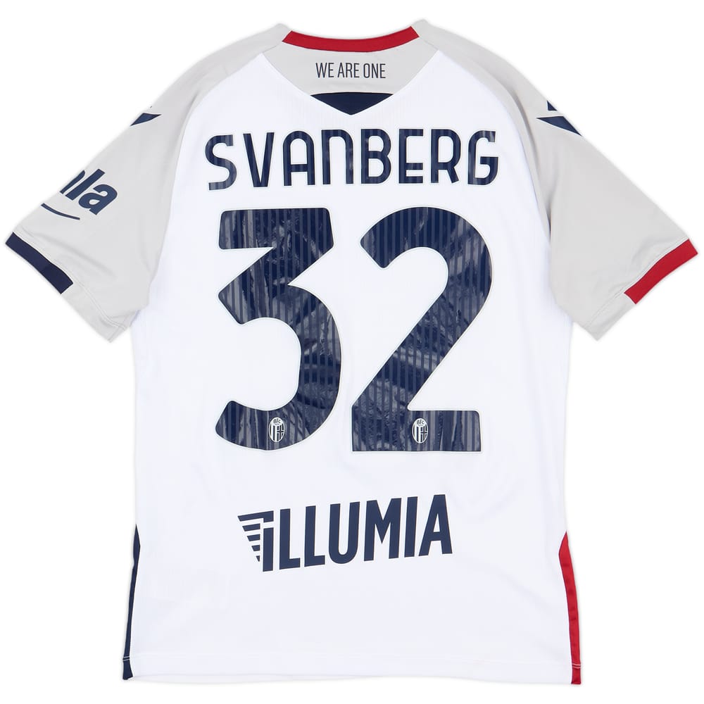 2020-21 Bologna Away Shirt Svanberg #32 - 10/10 - (S)