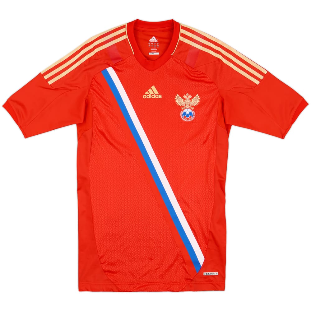 2012-14 Russia Player Issue Techfit Home Shirt - 9/10 - (L)
