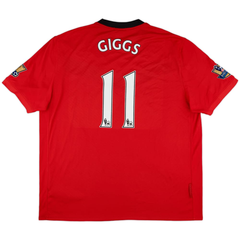 2009-10 Manchester United Home Shirt Giggs #11 - 7/10 - (XXL)