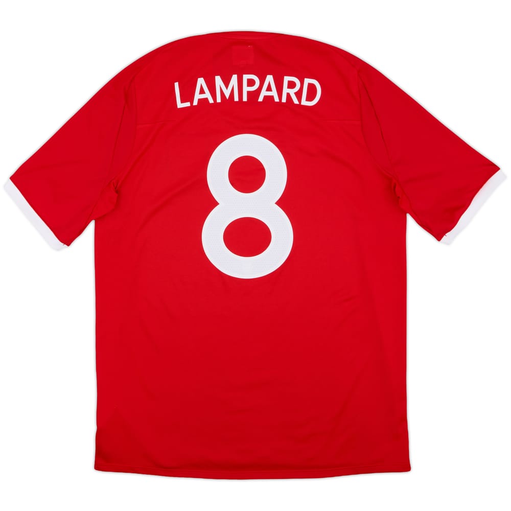 2010-11 England Away Shirt Lampard #8 - 7/10 - (L)