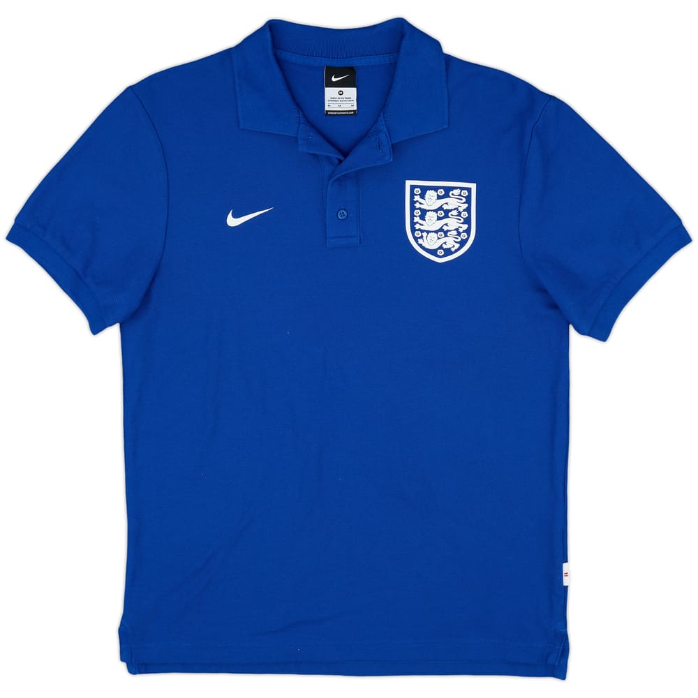 2014-16 England Nike Polo Shirt - 9/10 - (M)