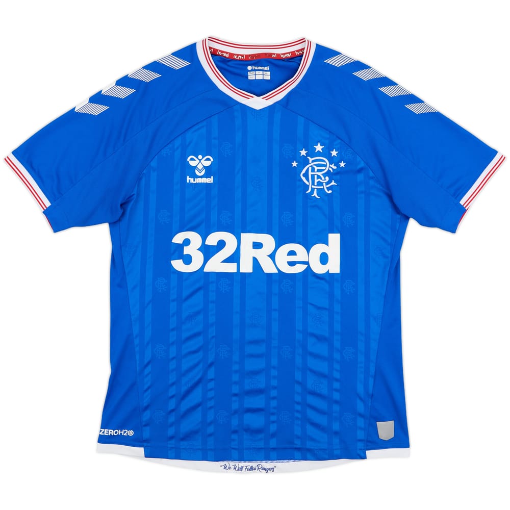 2019-20 Rangers Home Shirt - 5/10 - (S)