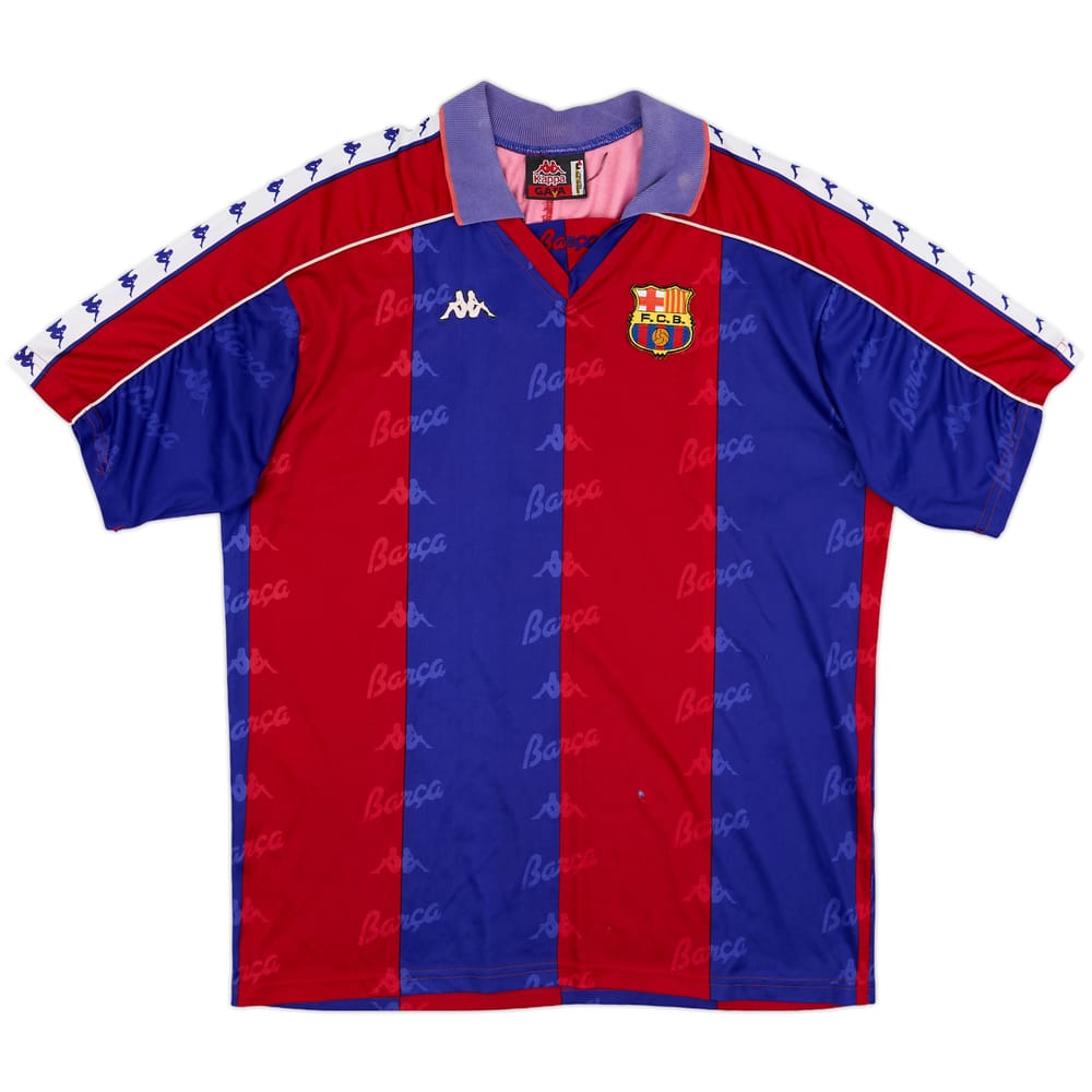 1992-95 Barcelona Home Shirt - 5/10 - (L)