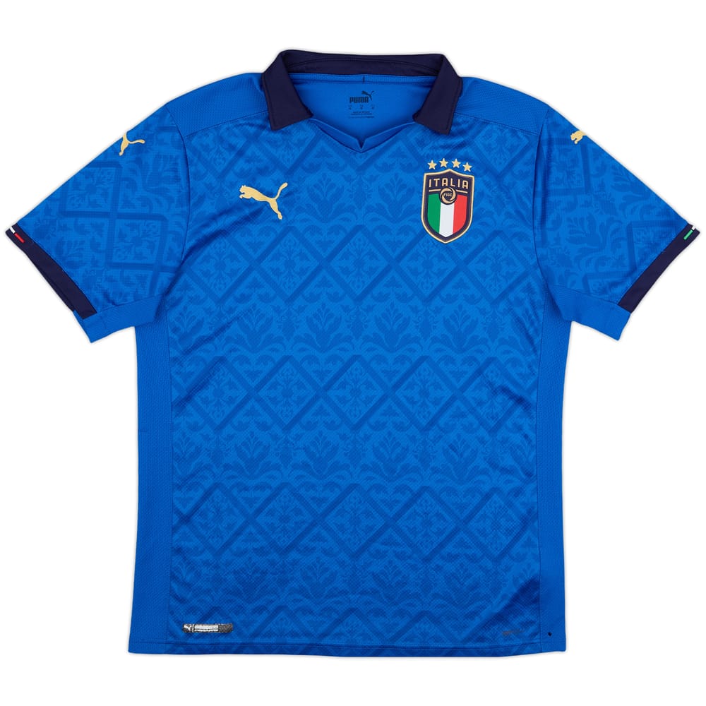 2020-21 Italy Home Shirt - 5/10 - (M)