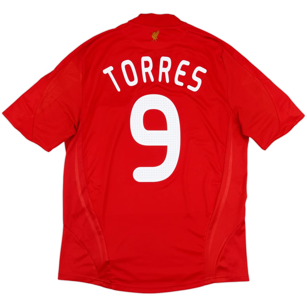 2008-10 Liverpool Home Shirt Torres #9 - 7/10 - (L)