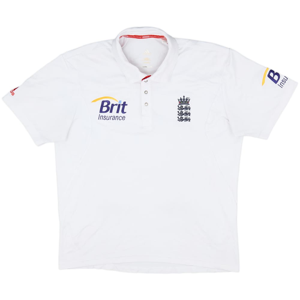 2010 England Cricket Test Shirt - 8/10 - (L)