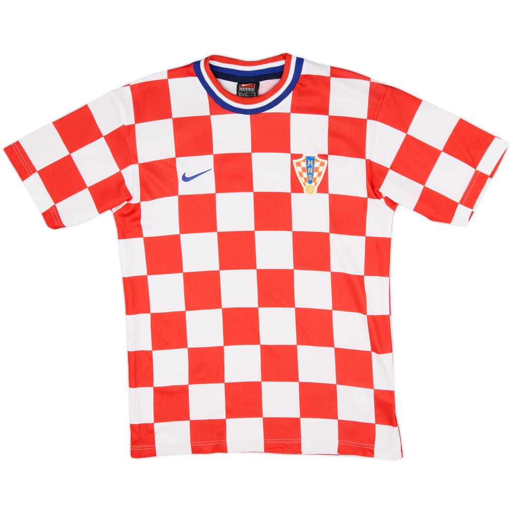 2001-02 Croatia Basic Home Shirt - 7/10 - (L.Boys)