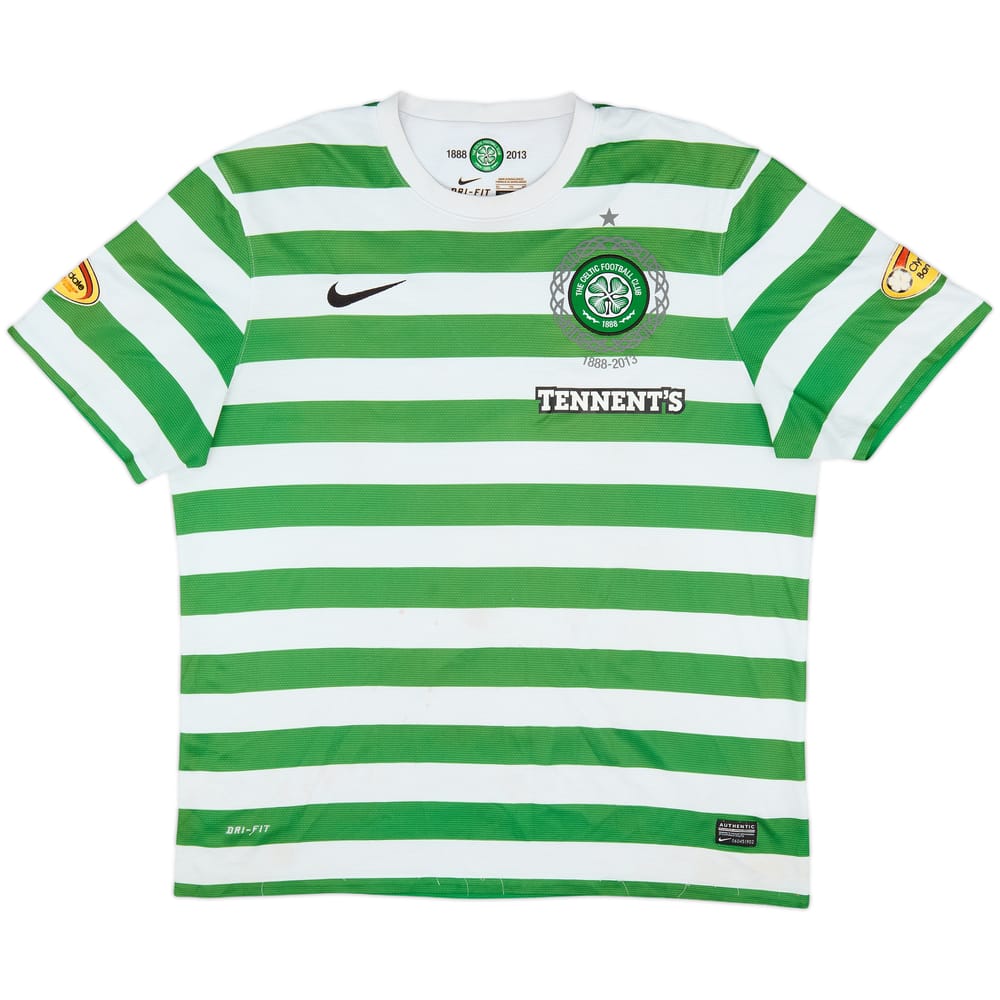 2012-13 Celtic '125th Anniversary' Home Shirt - 4/10 - (XL)