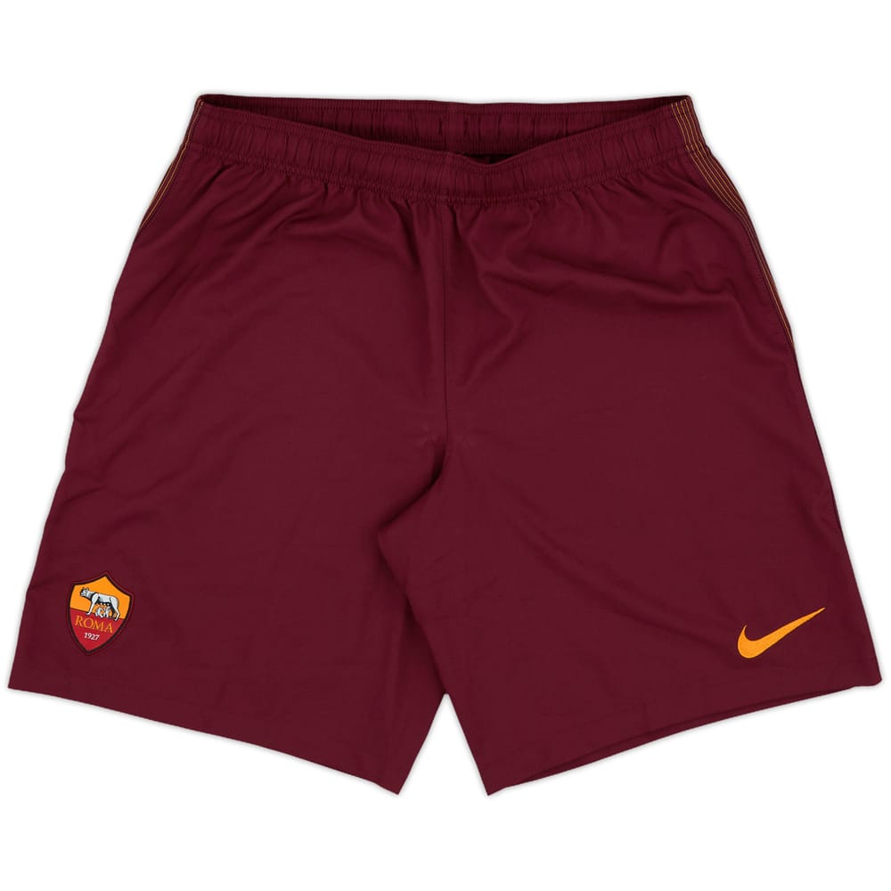 2016-17 Roma Home Shorts - 8/10 - (L)