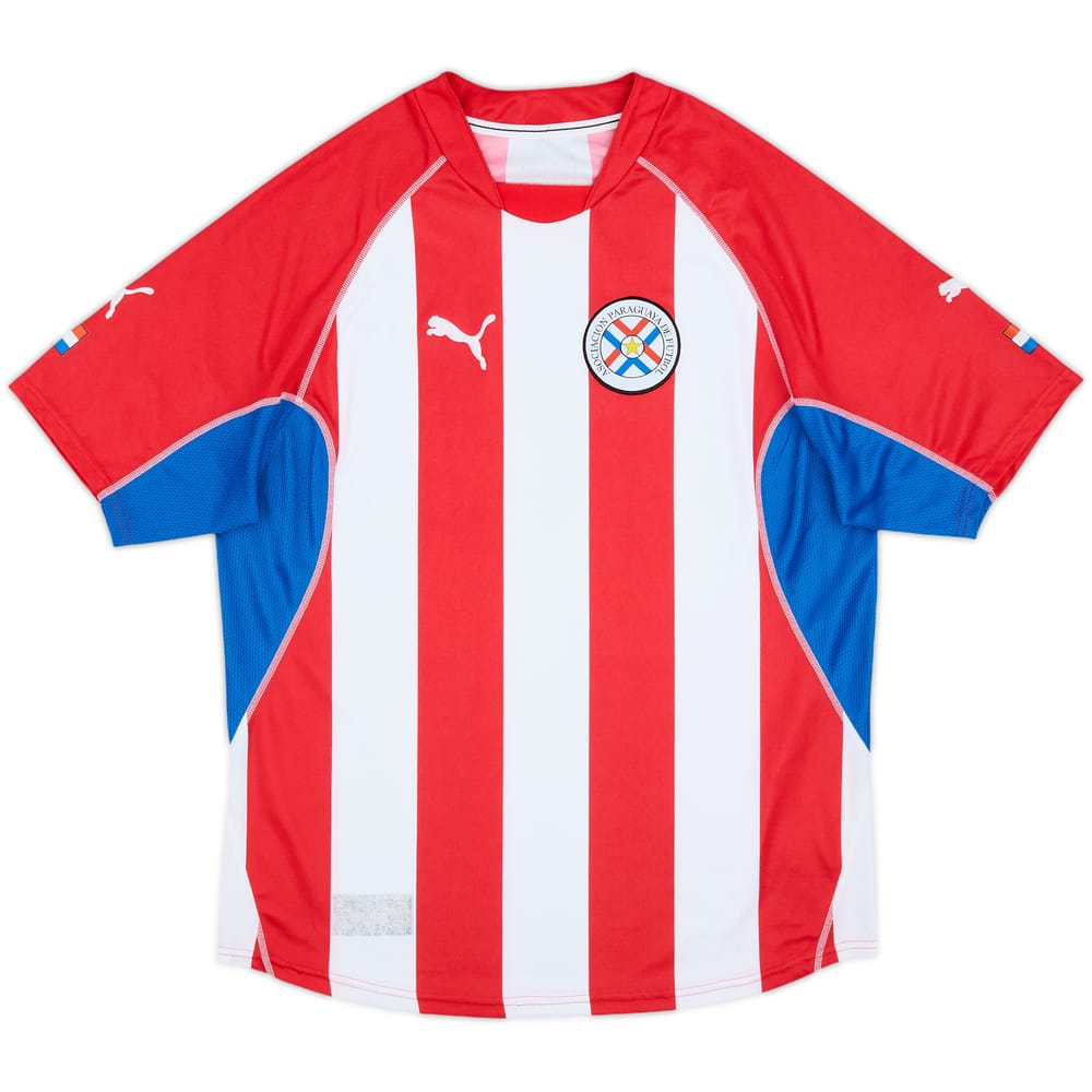 2002-04 Paraguay Home Shirt - 8/10 - (M)