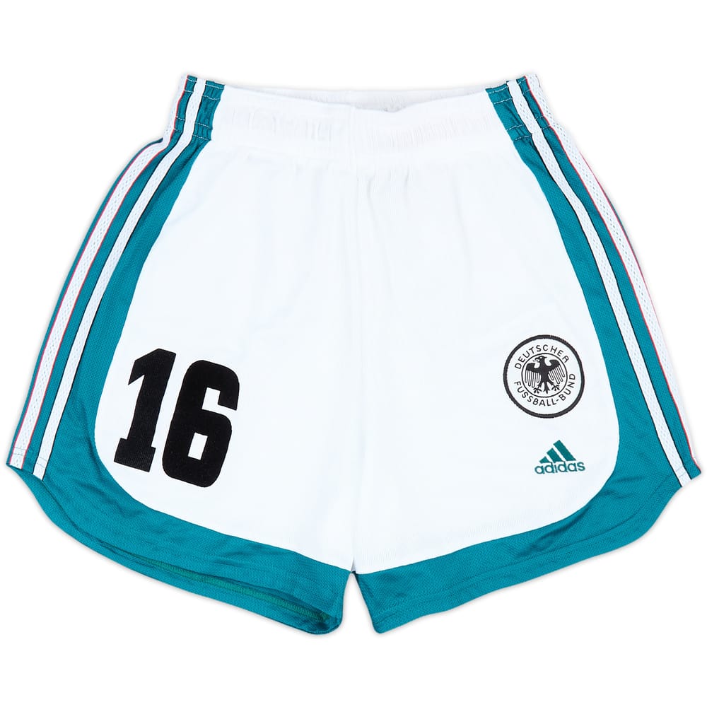 1998-00 Germany Women Away Shorts #16 - 10/10 - (Women's M)