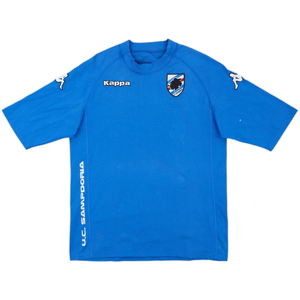 2008-09 Sampdoria Kappa Training Shirt - 6/10 - (XXL)