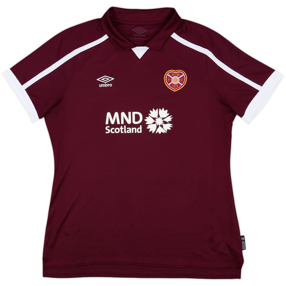 2021-22 Hearts Home Shirt - 8/10 - (Women's M)