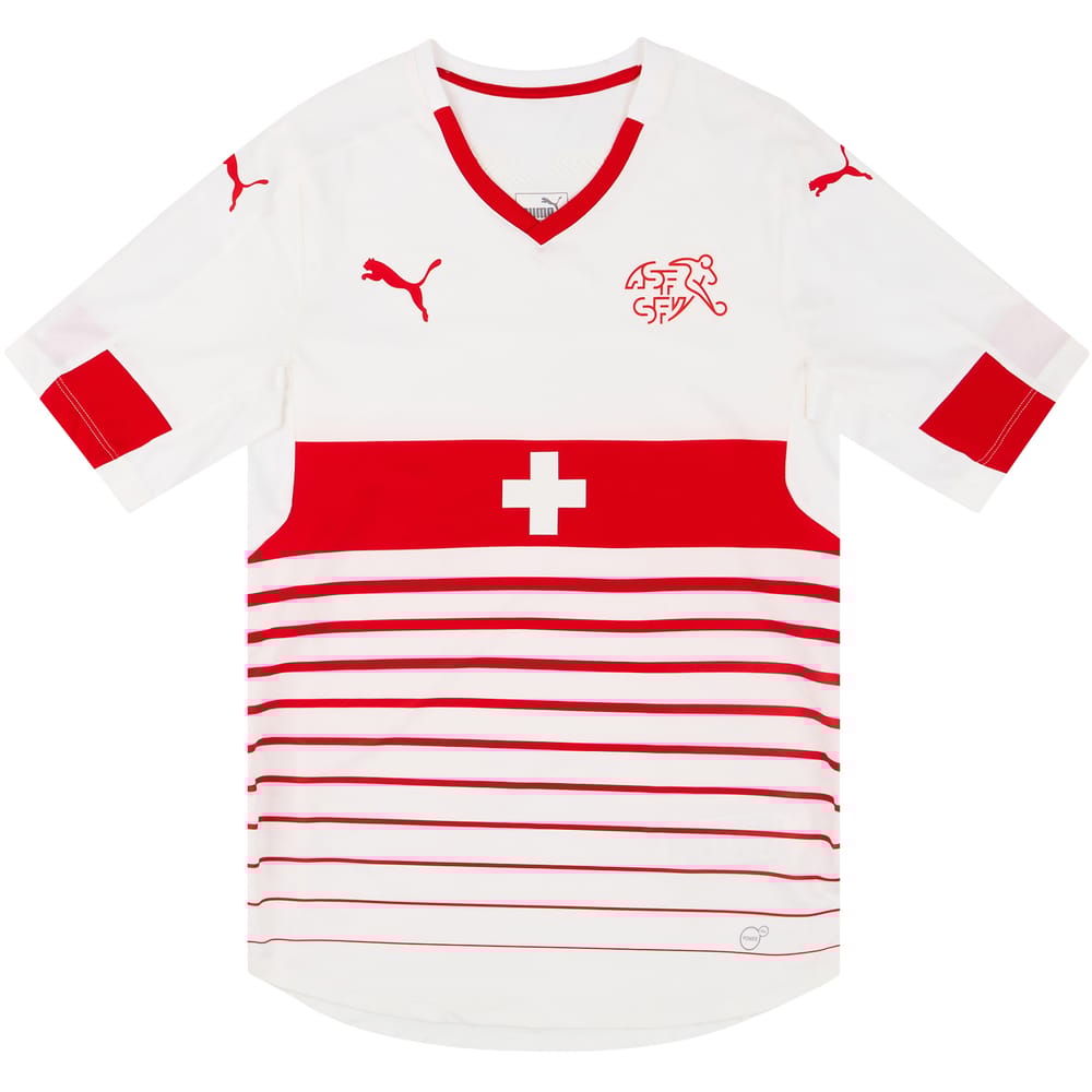 2016-17 Switzerland Player Issue Away Shirt (PRO Fit)