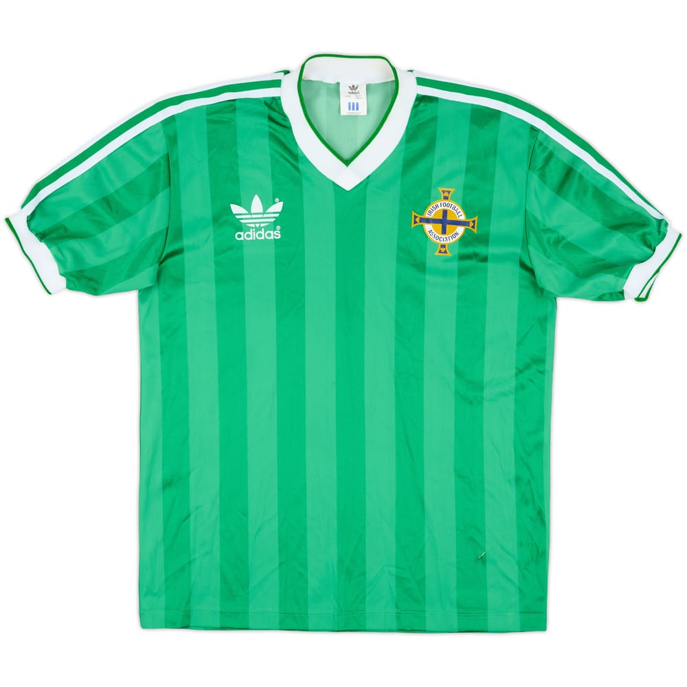 1985-86 Northern Ireland Home Shirt - 8/10 - (L)