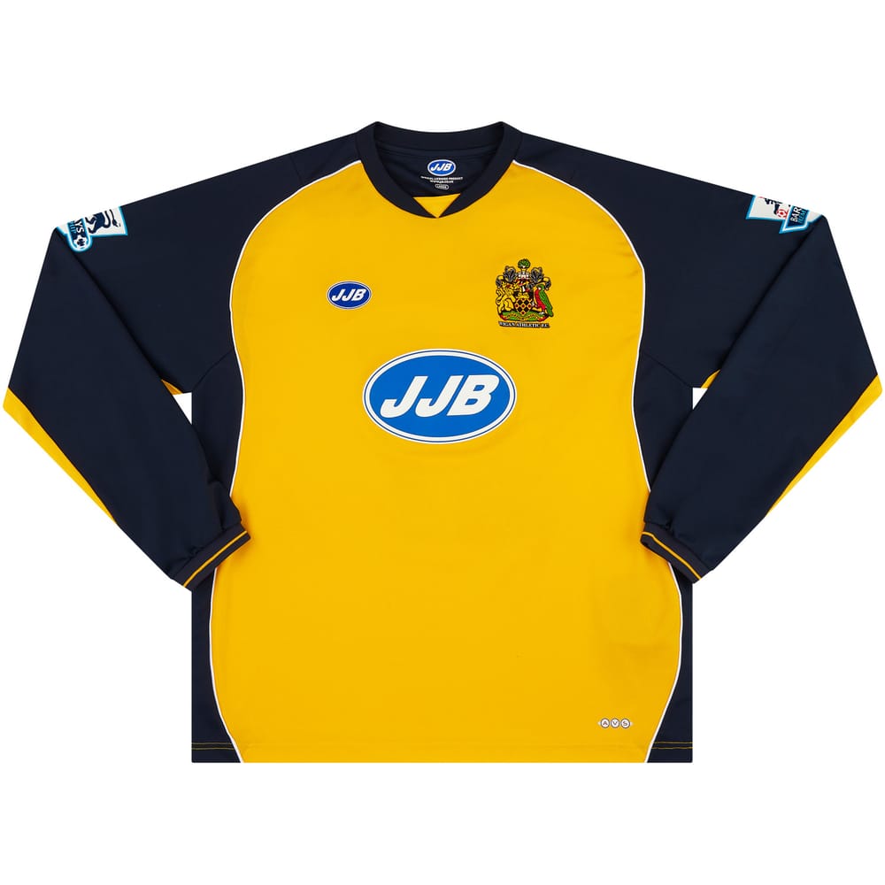 2005-06 Wigan Match Issue Away Shirt Thompson #27