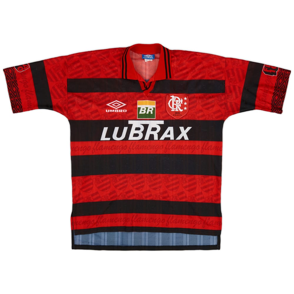 1995-96 Flamengo Centenary Home Shirt #11 - 9/10 - (XL)