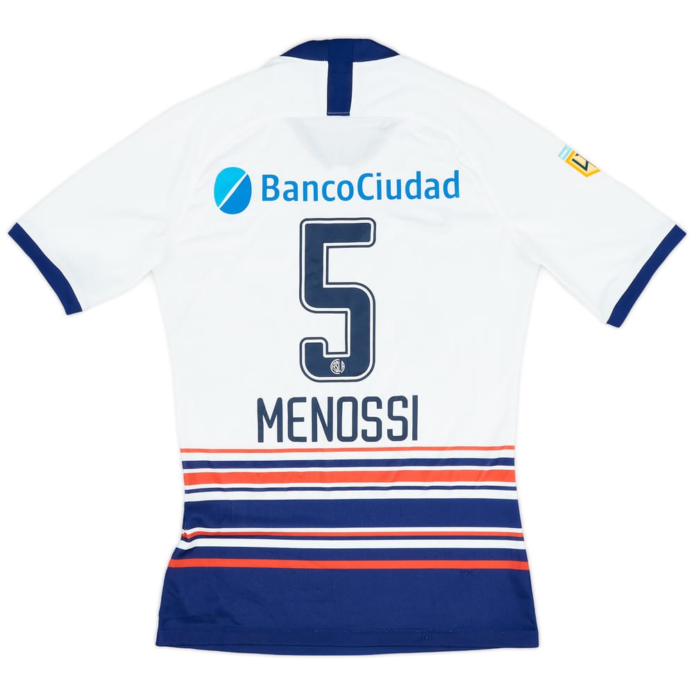 2020 San Lorenzo Away Shirt Menossi #5 - 9/10 - (S)