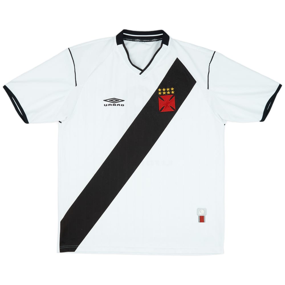 2002 Vasco da Gama Away Shirt #8 - 7/10 - (L)