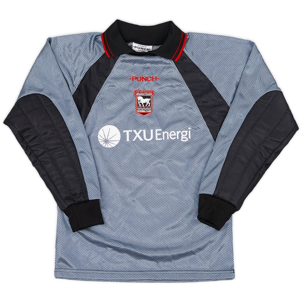 2001-02 Ipswich GK Shirt - 9/10 - (L.Boys)