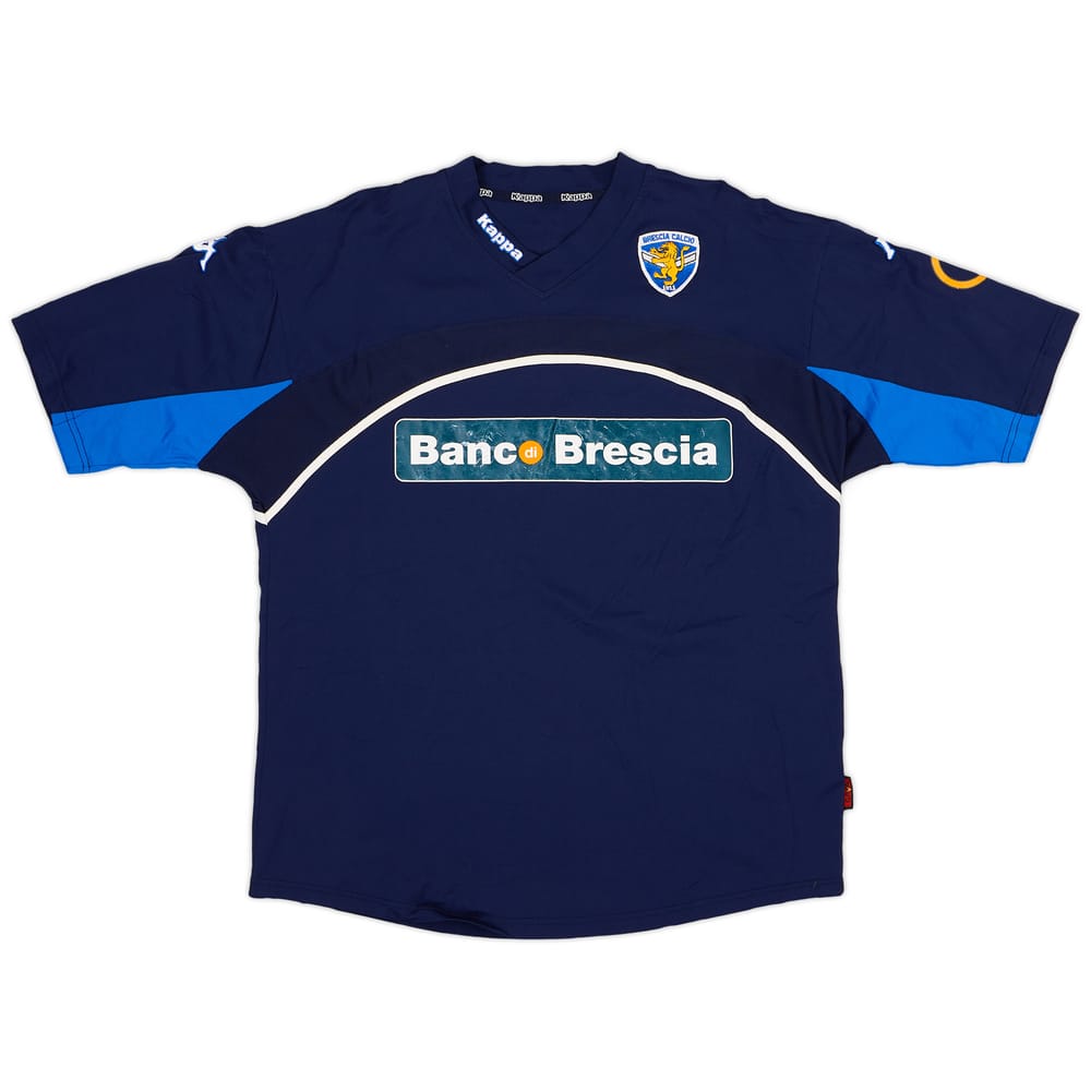 2005-06 Brescia Player Issue Kappa Training Shirt #1 - 8/10 - (XL)