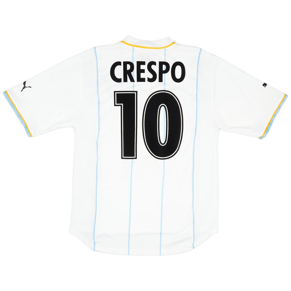 2001-02 Lazio European Home Shirt Crespo #10 - 6/10 - (L)
