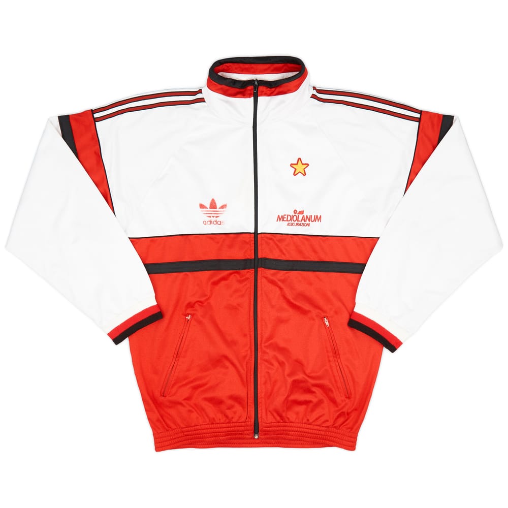 1990-92 AC Milan adidas Track Jacket - 6/10 - (L)