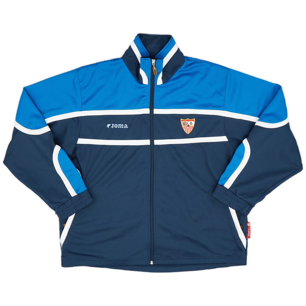 2001-02 Sevilla Joma Track Jacket - 9/10 - (S)