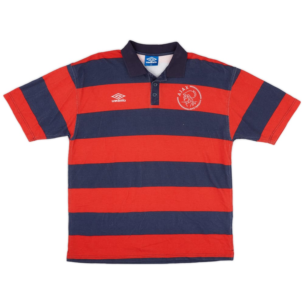 1998-99 Ajax Umbro Polo Shirt - 8/10 - (XXL)