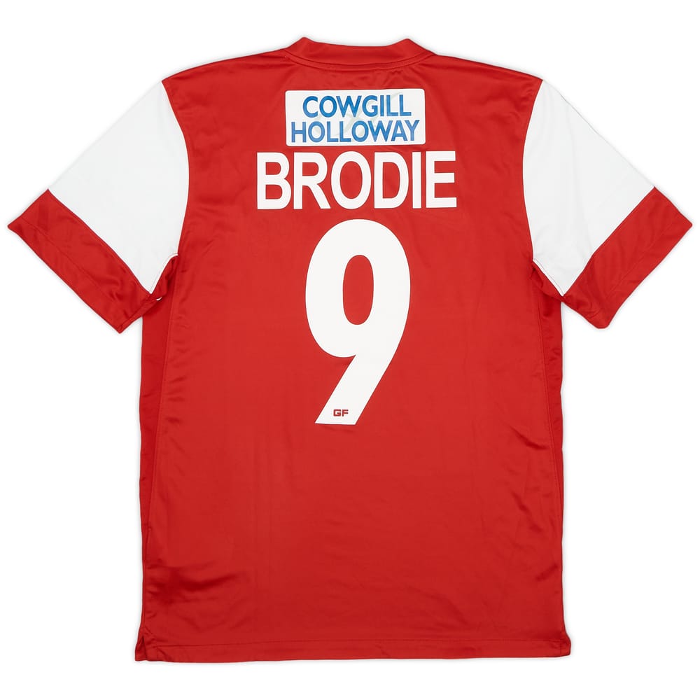 2011-12 Fleetwood Home Shirt Brodie #9 - 7/10 - (S)