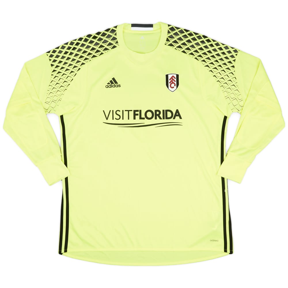 2016-17 Fulham GK Shirt - 8/10 - (XL)