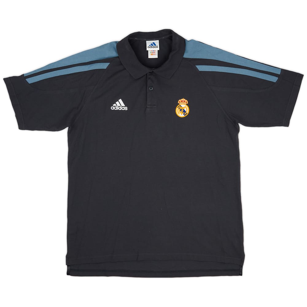 2001-02 Real Madrid adidas Polo Shirt - 8/10 - (XXL)