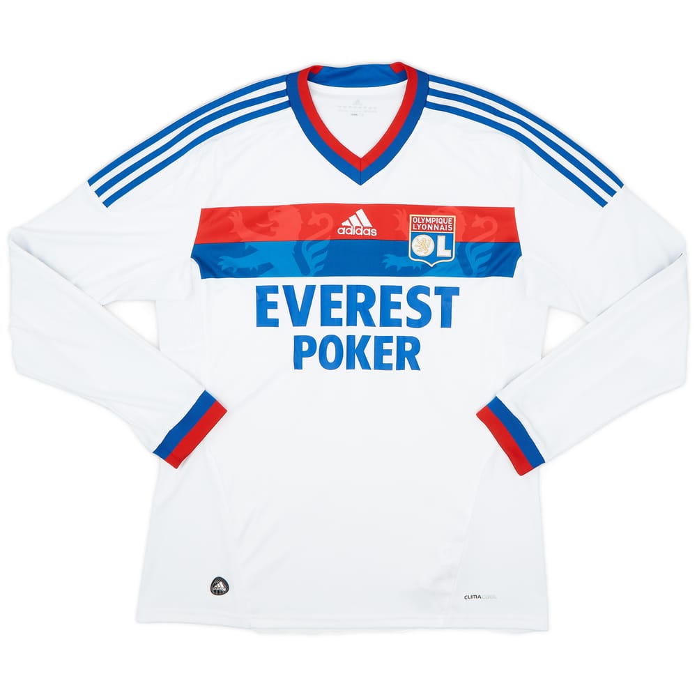 2011-12 Lyon Home L/S Shirt - 7/10 - (L)