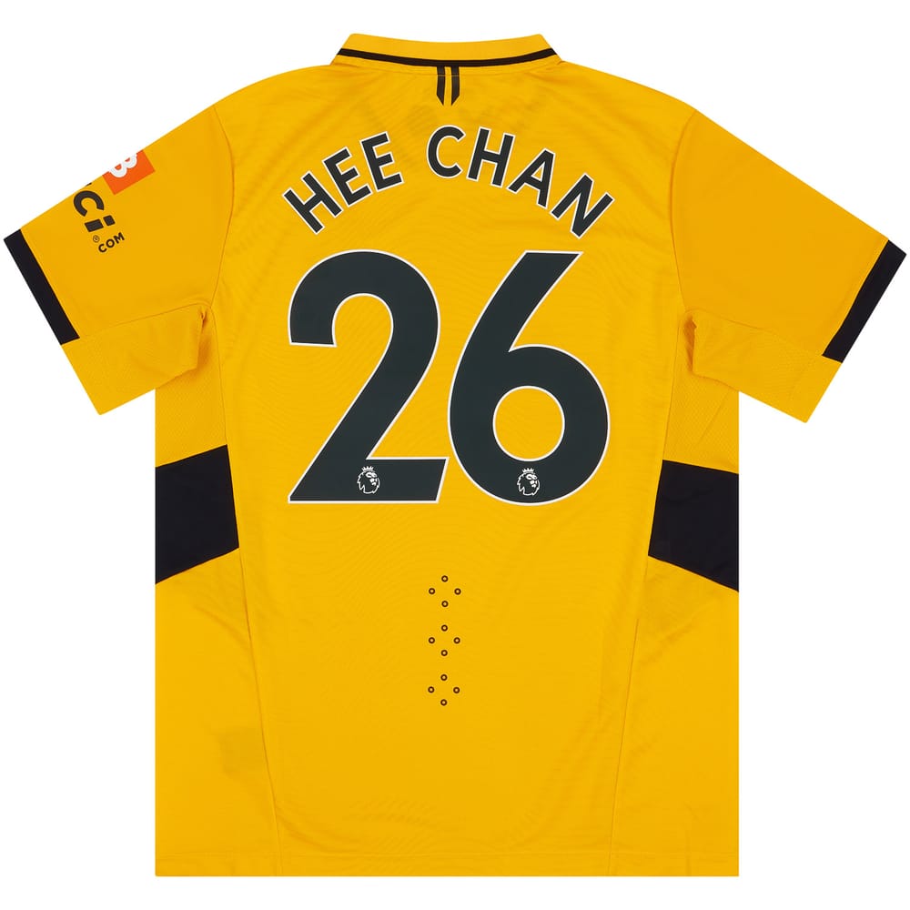 2021-22 Wolves Player Issue Pro Home Shirt Hee Chan #26 - NEW