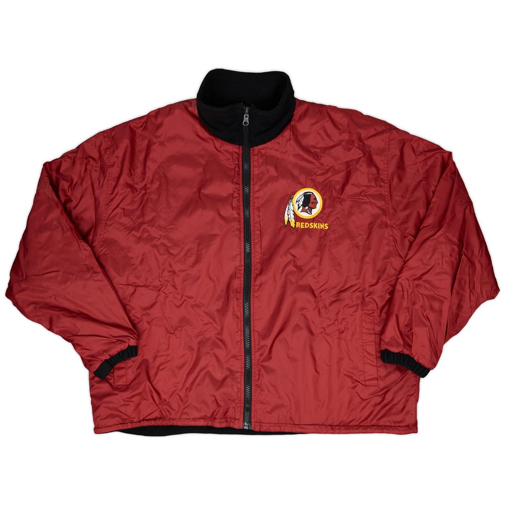 1990s Washington Redskins Pro Player Reversible Fleece Coat XXL