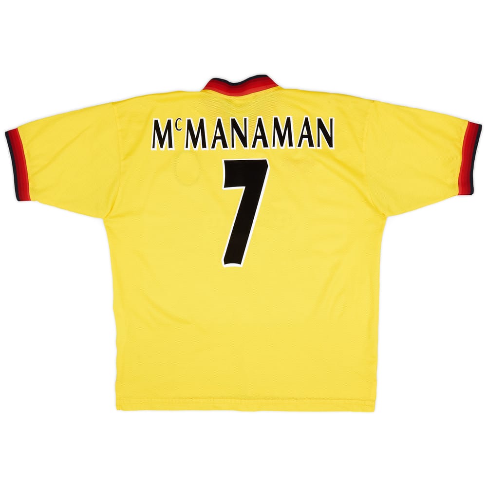 1997-99 Liverpool Away Shirt McManaman #7 - 9/10 - (XL)