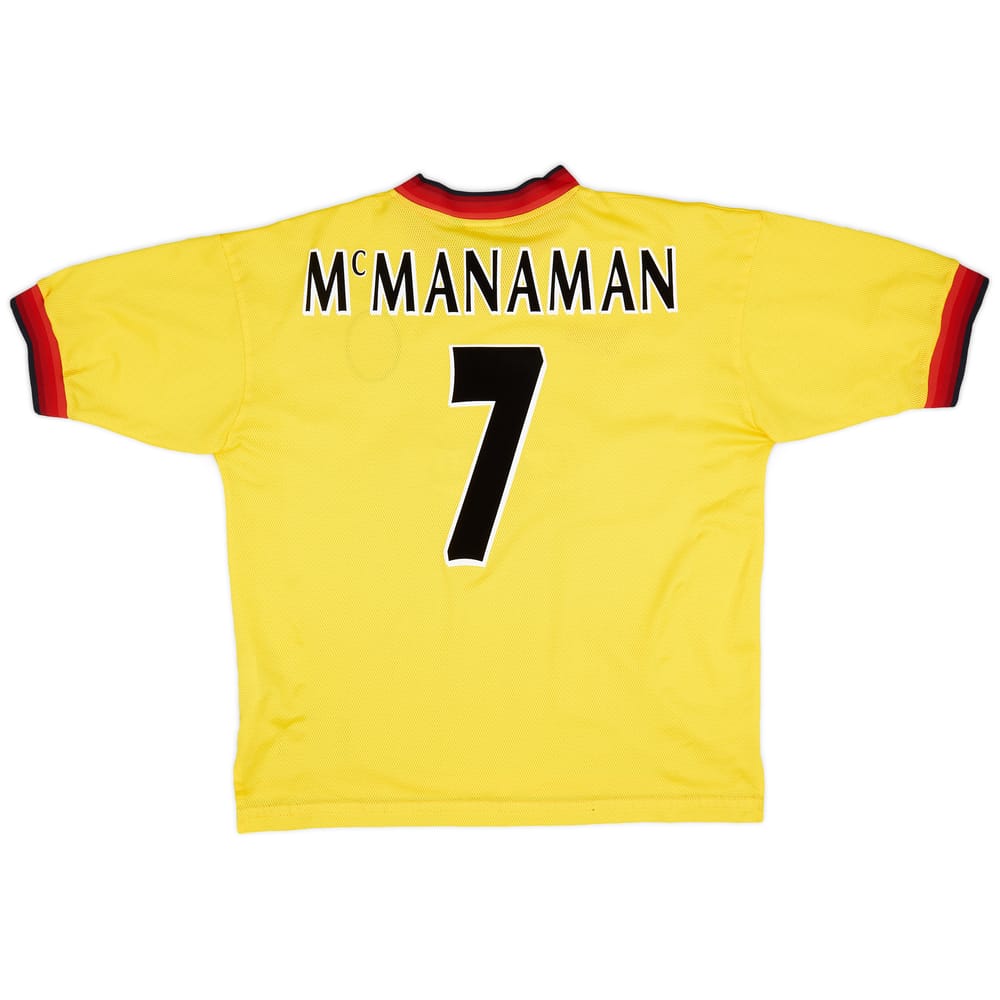 1997-99 Liverpool Away Shirt McManaman #7 - 8/10 - (XL)