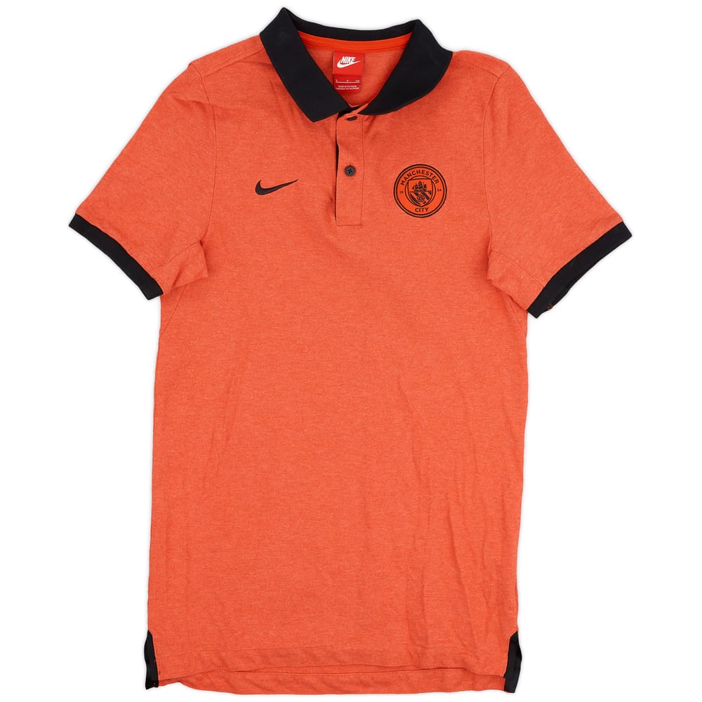 2016-17 Manchester City Nike Polo Shirt - 9/10 - (S)
