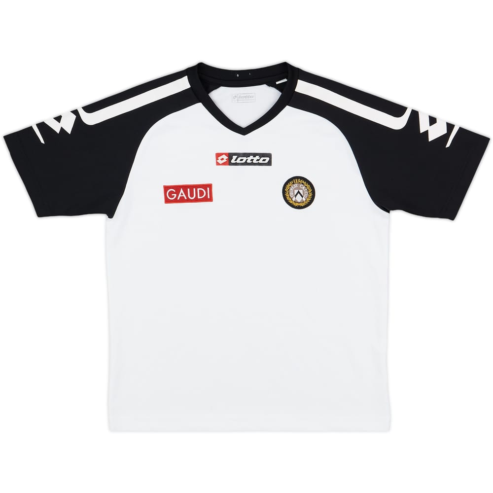 2007-08 Udinese Lotto Training Shirt - 8/10 - (M.Boys)