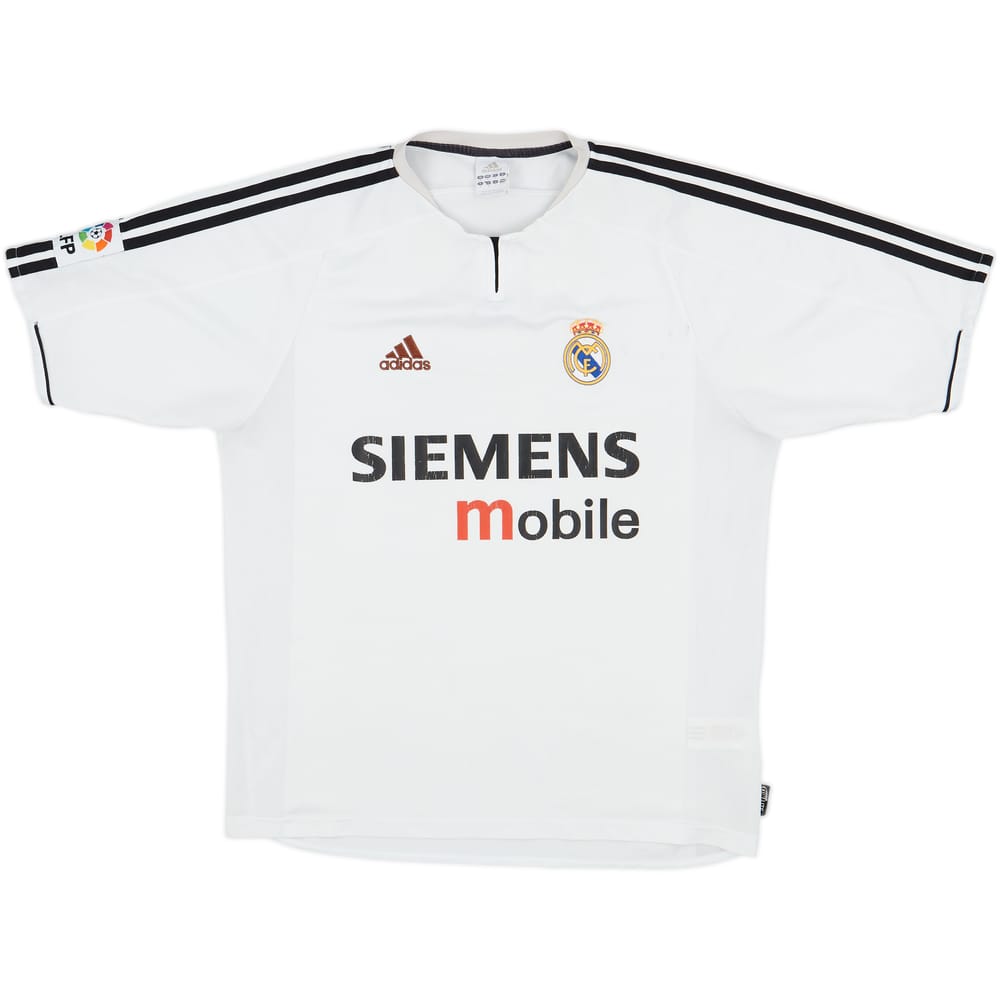 2003-04 Real Madrid Home Shirt - 4/10 - (S)